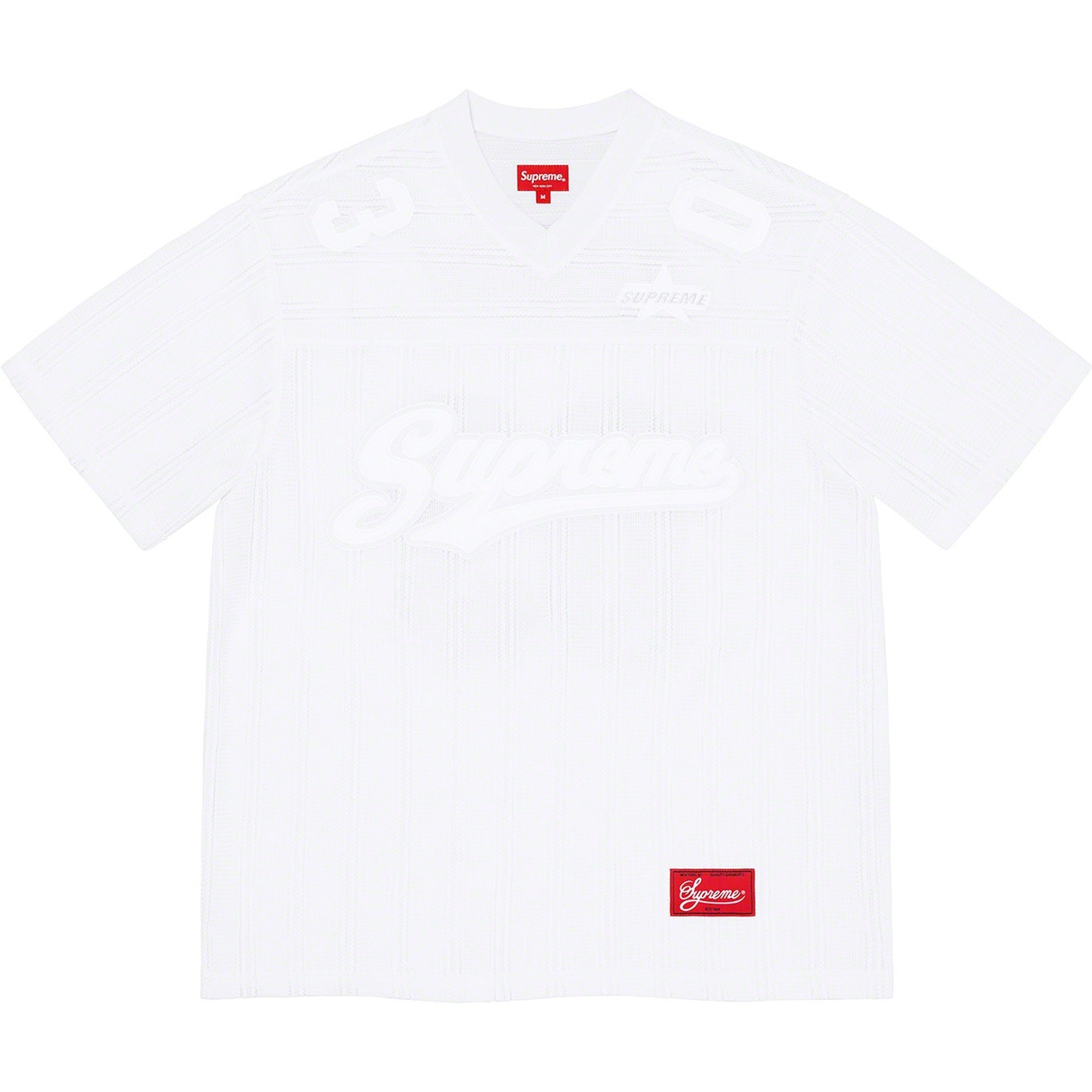 Mesh Stripe Football Jersey view 4